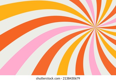 acid wave rainbow line backgrounds in 1970s 1960s hippie style. carnival wallpaper patterns retro vintage 70s 60s groove. psychedelic poster background collection. vector design illustration.