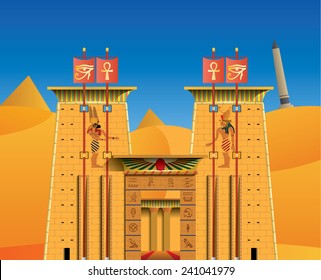 acient egyptian temple