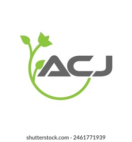 ACJ letter logo vector design, ACJ simple and modern logo. ACJ luxurious alphabet design
