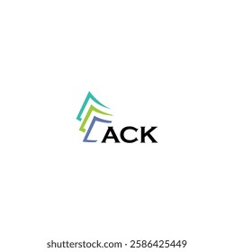ACK letter logo design on white background. Creative  modern ACK letter logo design. Vector design.
Letters ACK, ACK logo  vector template.