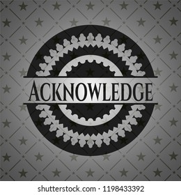 Acknowledge dark emblem