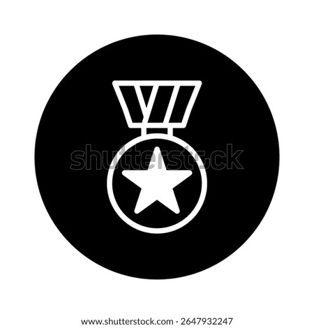 Acknowledge merit and excellence, visualize the award, achievement, success, and recognition in a striking monochrome design