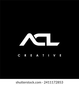 ACL Letter Initial Logo Design Template Vector Illustration