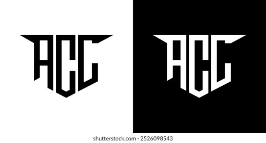 ACL letra logotipo design com fundo branco no ilustrador, logotipo vetorial estilo de sobreposição de fonte alfabeto moderno, projetos de caligrafia para logotipo, cartaz, convite, etc.