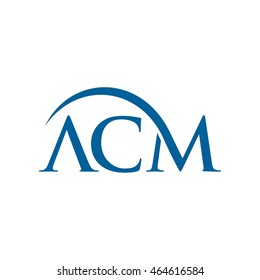 Acm Initial Logo Stock Vector (Royalty Free) 464616584 | Shutterstock