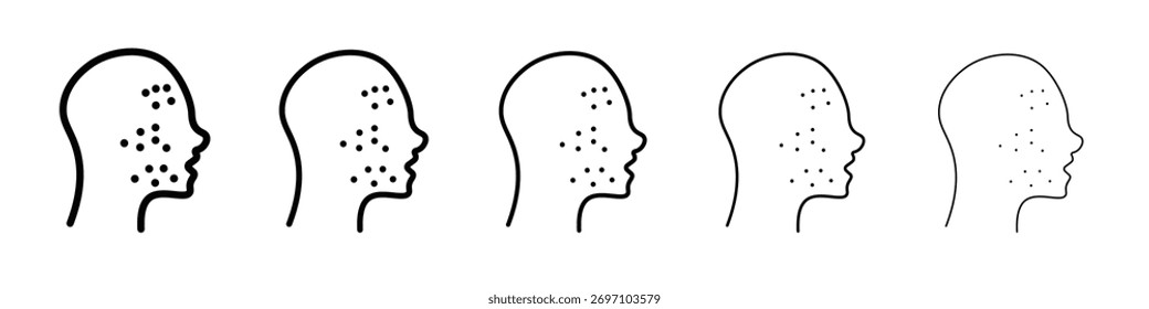 Acne icon design, logo, app, UI. Vector illustration, EPS