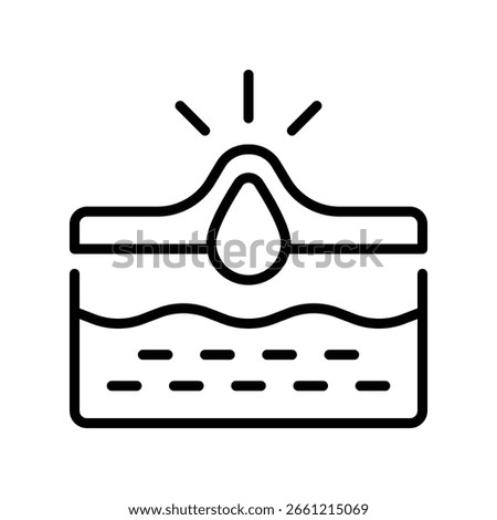 Acne Treatment Vector for Clear Skin Routine, Skincare solution illustration, breakout control and pimple care