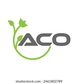 ACO letter logo vector design, ACO simple and modern logo. ACO luxurious alphabet design