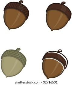 Acorn Cartoon Images Stock Photos Vectors Shutterstock