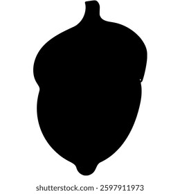 acorn cartoon illustraion design drawing food black silhouette