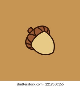 Acorn - Color Icon Design