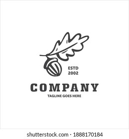 Einfaches Design für Leaf- und Acorn-Fruchtfuttermantel