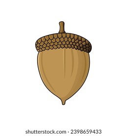 acorn icon design. autumn element sign and symbol.