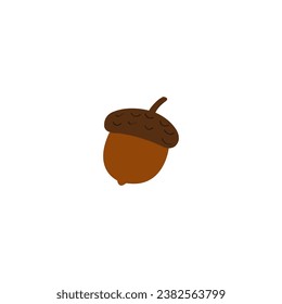 Acorn icon on a white background.