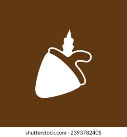 Acorn icon and symbol vector template illustration