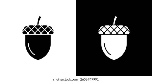 Gráficos escalables de Vector de iconos de bellota