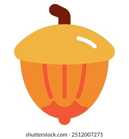 Acorn icon for web, app, infographic, etc