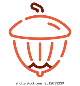 Acorn icon for web, app, infographic, etc
