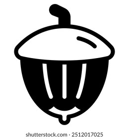Acorn icon for web, app, infographic, etc
