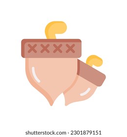 acorn icon for your website design, logo, app, UI.
