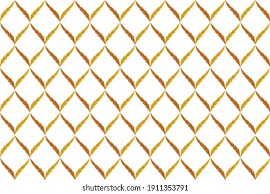 acorn leaf semless pattern background