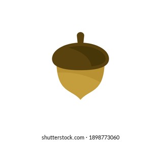 Acorn logo oak vector forest 