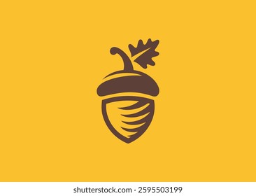 Acorn Logo – A sleek acorn design, representing growth, potential, and nature.