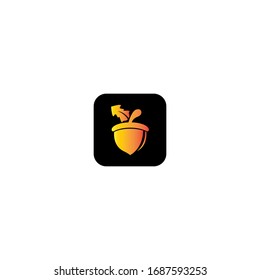 Diseño de icono vectorial de plantilla de logotipo de maíz