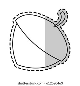 acorn nut icon image 