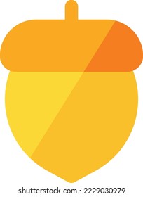 Acorn Nut Icon, Summer Theme