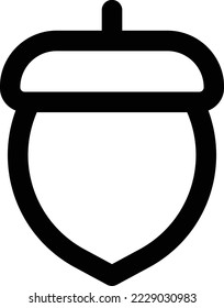 Icono de nuez de maíz, tema de verano