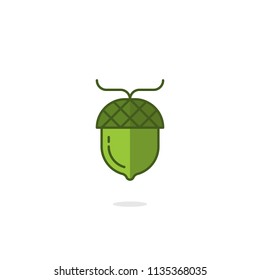 Acorn oak icon