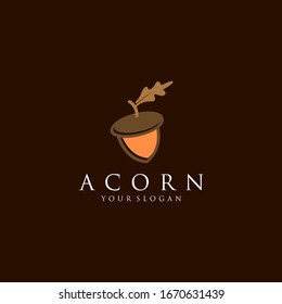 Bildmaterial zur Vektorillustration des Acorn-Logos