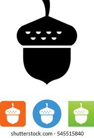 Acorn Oak Nut Icon