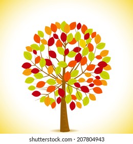 Acorn Vector Background with Sample Text