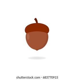 Acorn vector icon