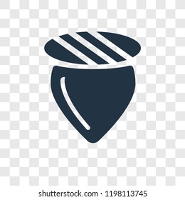 Acorn vector icon isolated on transparent background, Acorn transparency logo concept