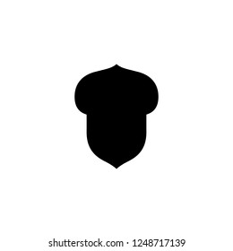 acorn vector icon. acorn sign on white background. acorn icon for web and app
