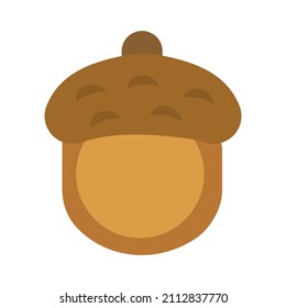 Acorn Vector icon which is suitable for commercial work and easily modify or edit it

