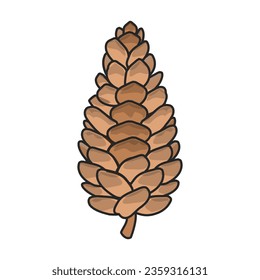 Icono de vector de maíz.Icono de vector de color aislado en acorde de fondo blanco.