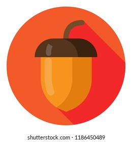 Acorn vector illustration