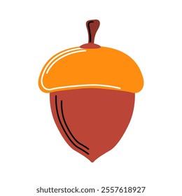 Acorn Vector Illustration. Good for Seasonal Designs.