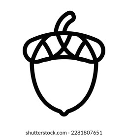 Diseño de iconos de línea de vectores de maíz