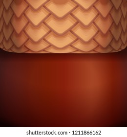 acorns nut oak seed texture surface vector illustration 