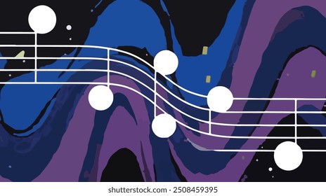 acoustic, arts, classical, color, concert, culture, design, drawing, equipment, icon, illustration, instrument, keyboard, mosaic, music, musical, object, orange, orchestra, painting, playing, purple