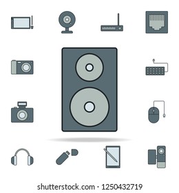 acoustic column icon. Devices icons universal set for web and mobile