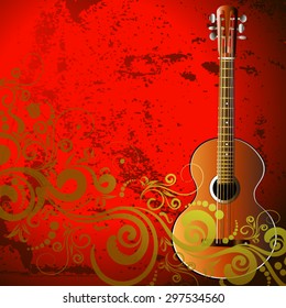 acoustic guitar 