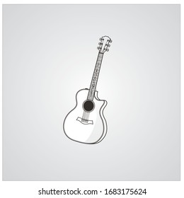 Acoustic Guitar for any design needs