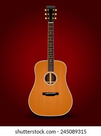 Acoustic Guitar Dreadnought Cedar