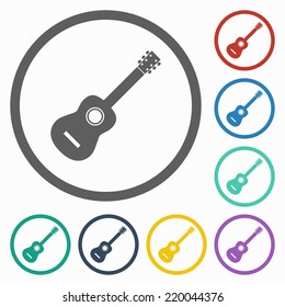 acoustic guitar icon